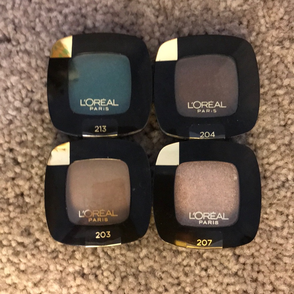 NWOT L’Oréal Eyeshadow Singles Bundle